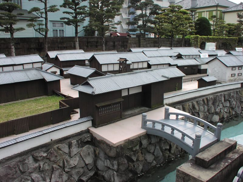 Interior of a reconstructed Dutch residence at Dejima