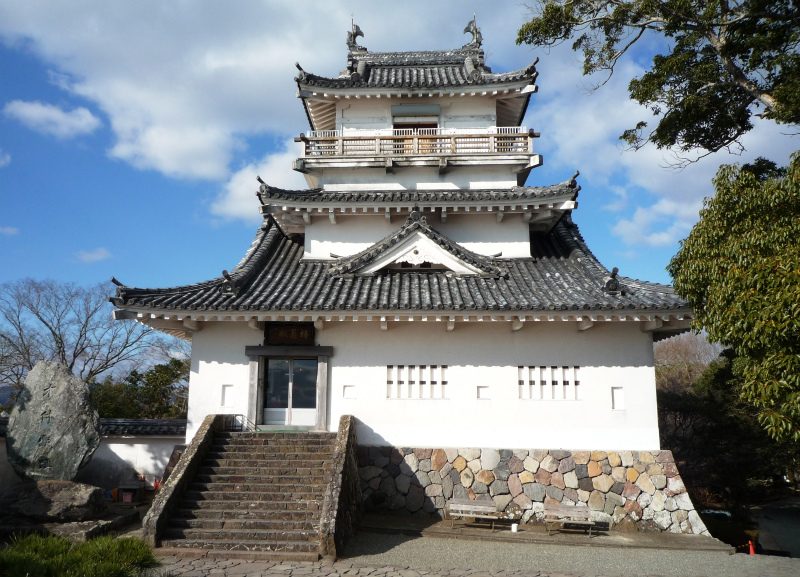 Kitsuki Castle keep, the smallest castle in Japan